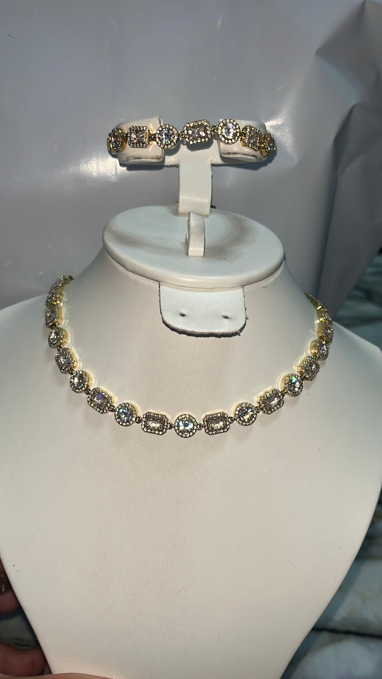 Bracelet rivière mixte