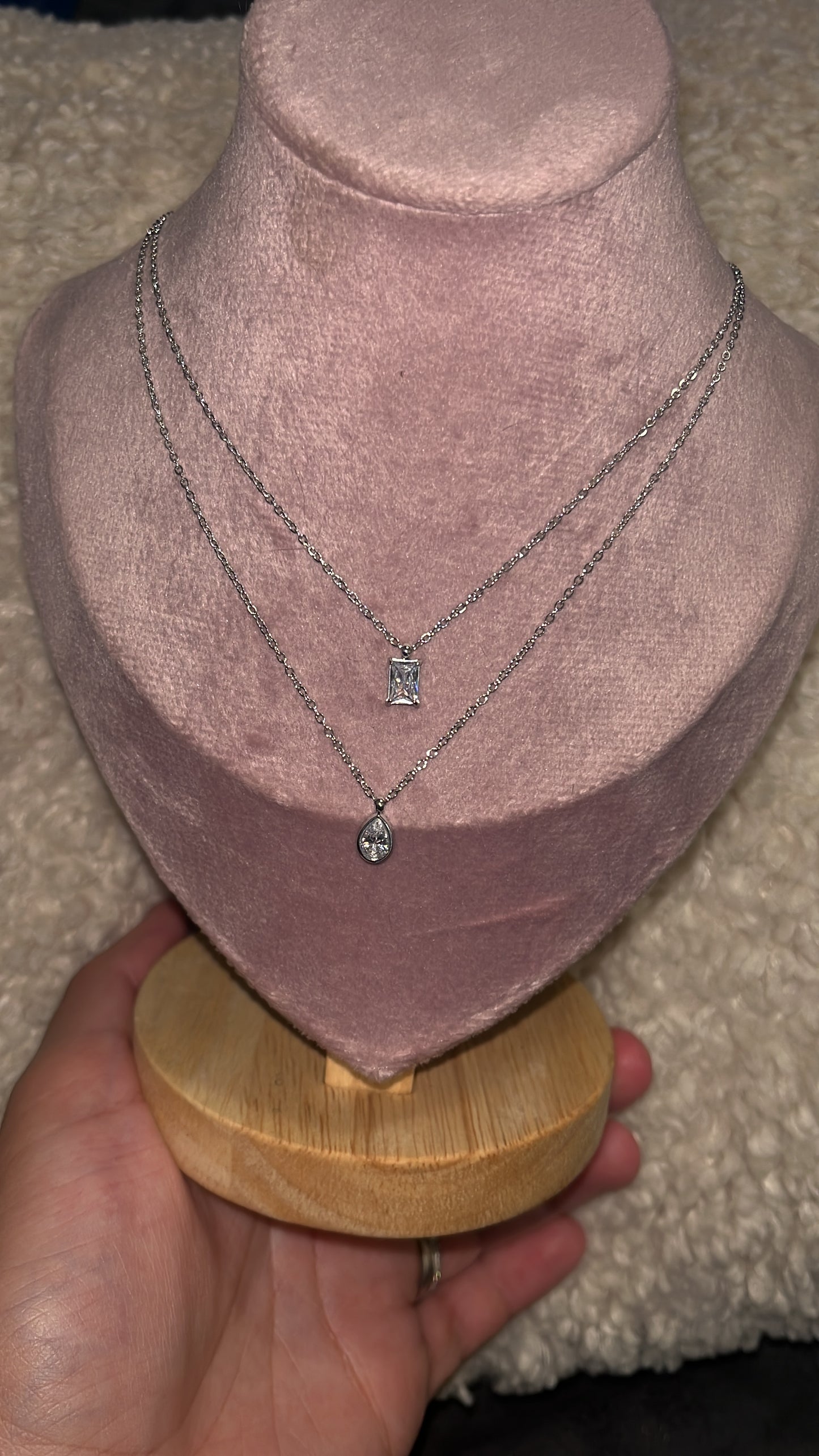 Collier double solitaire