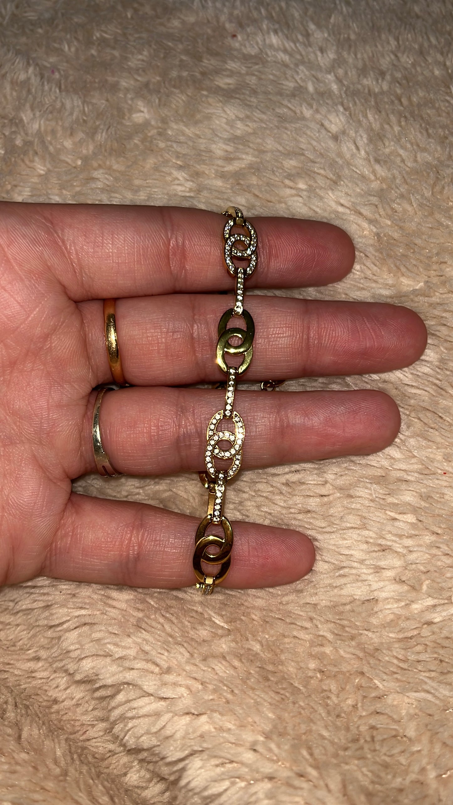 Bracelet chacha strass