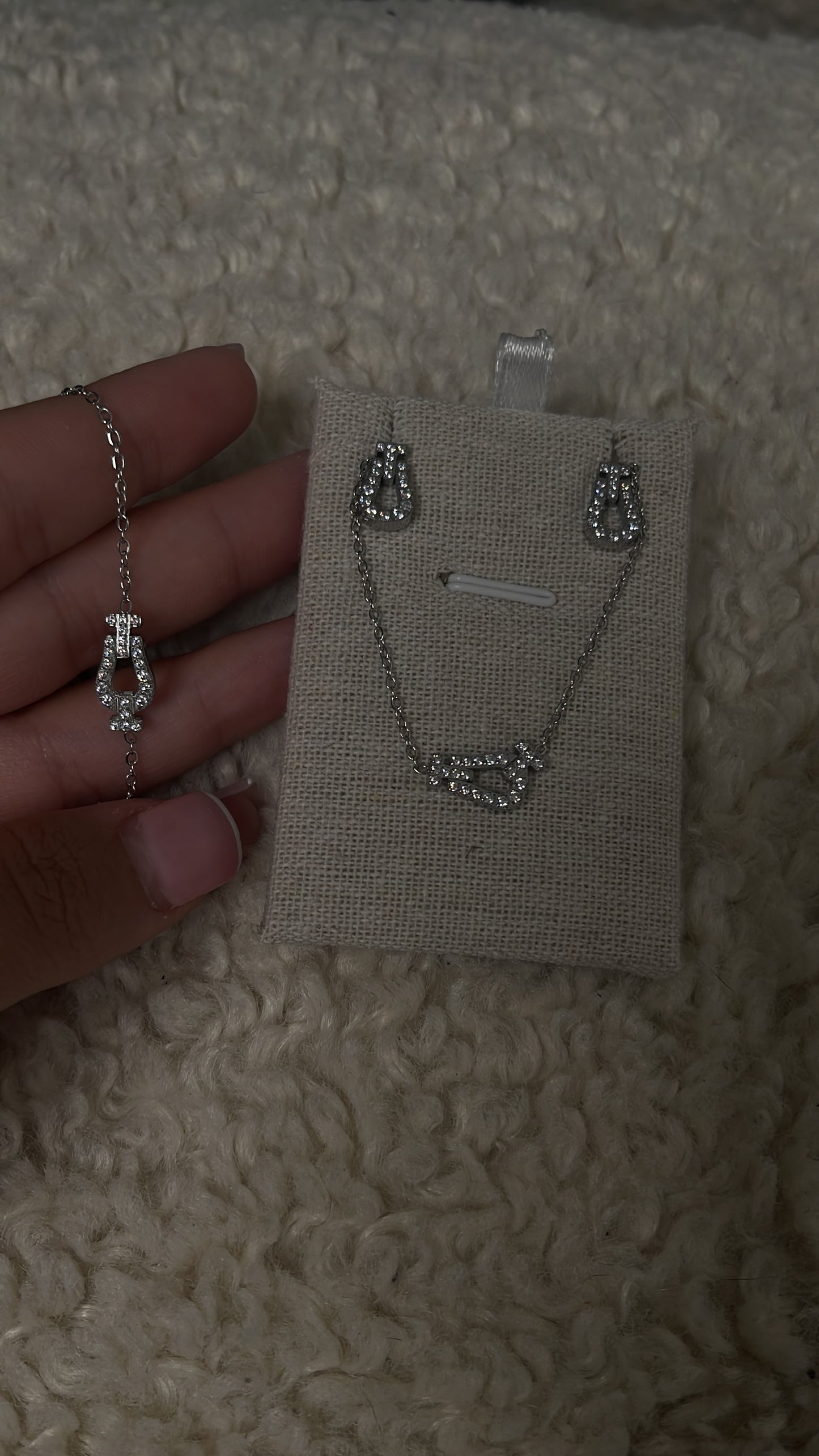 Ensemble BONNIE argent
