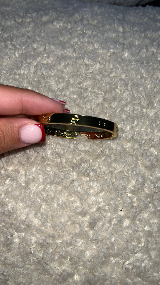 Bracelet love gravee 15