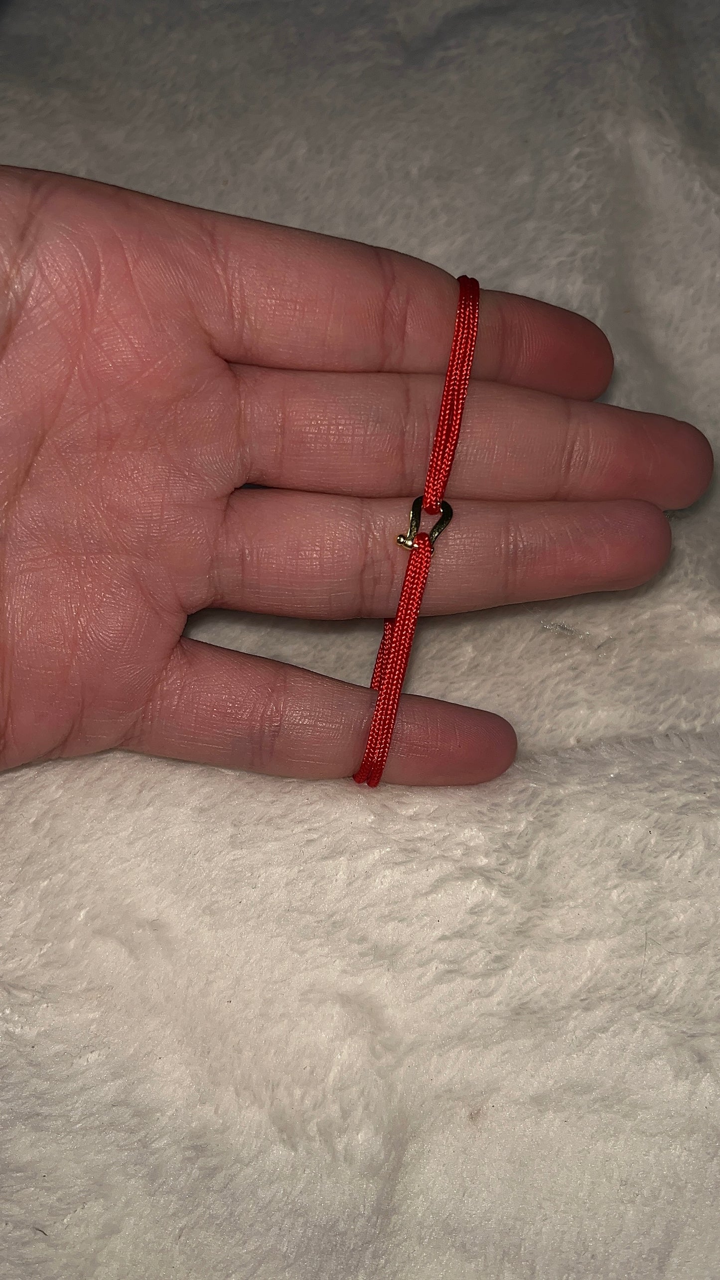Bracelet cordon forcé