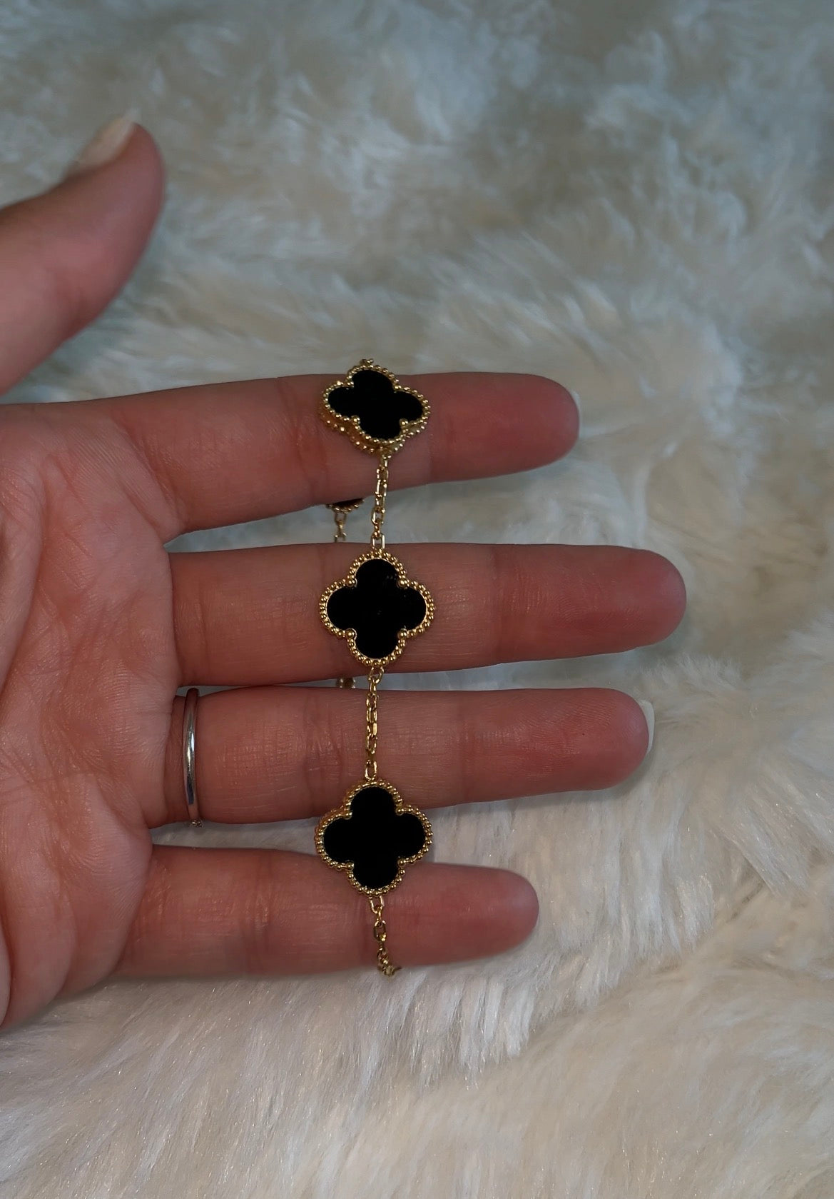 Bracelet arpels noir
