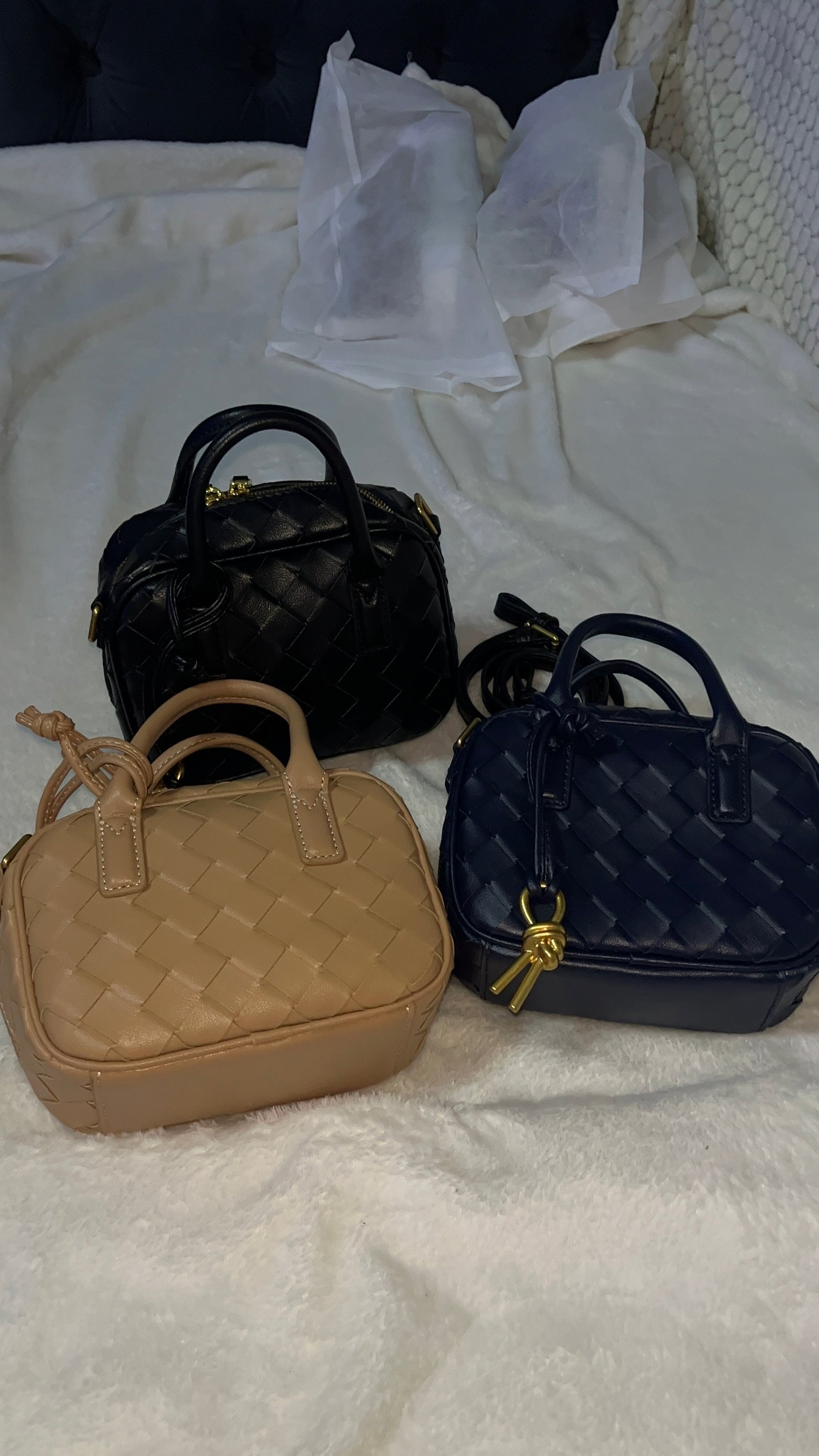 Sac carré tresser