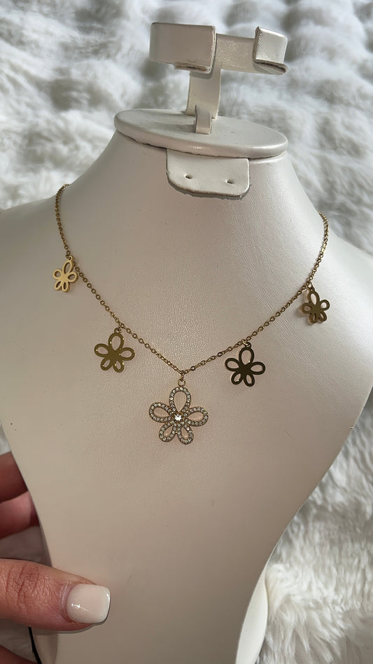 Collier fleur