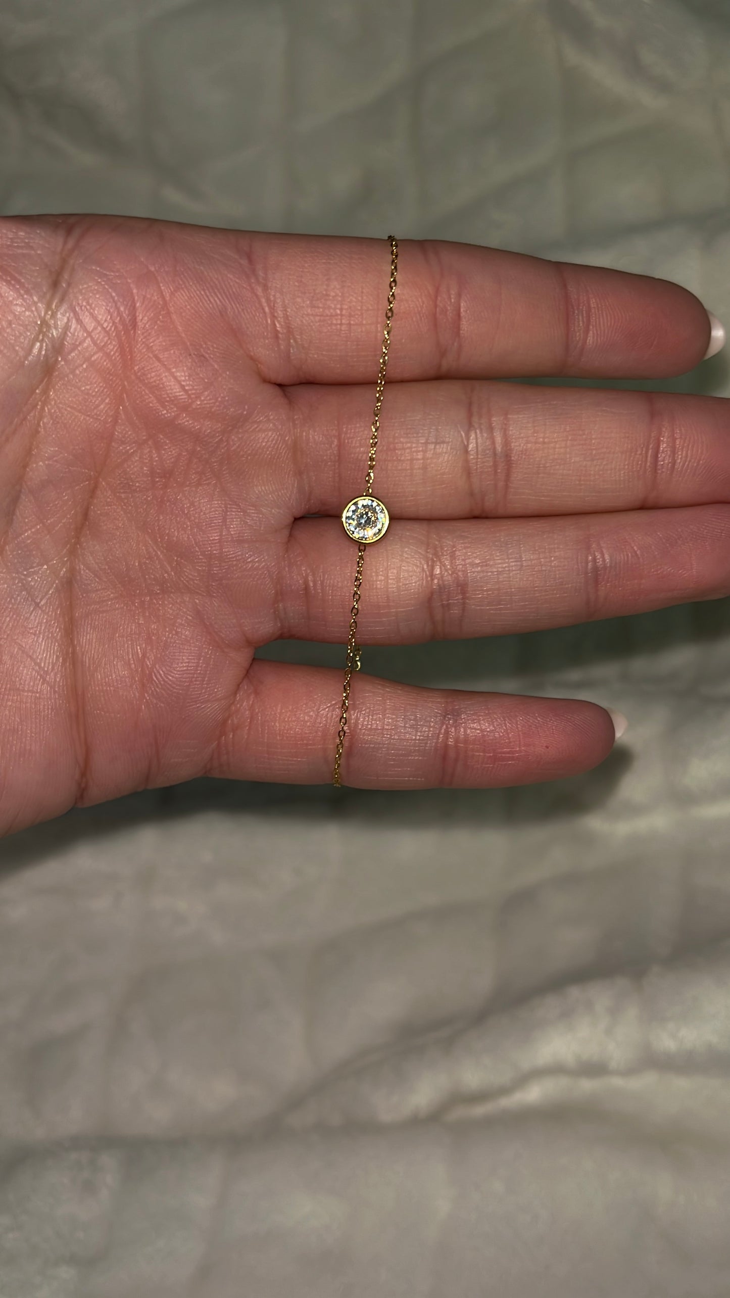 Bracelet solitaire