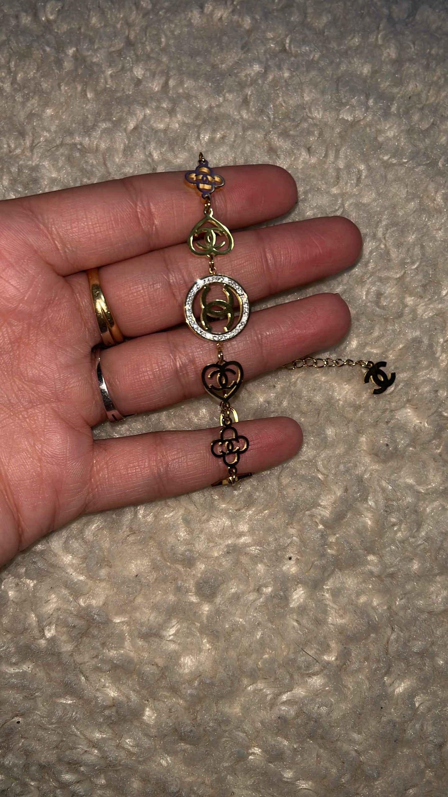 Bracelet chance cœur