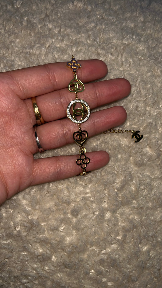 Bracelet chance cœur