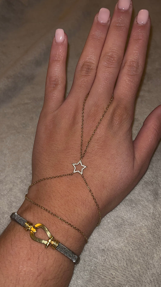 Chaine de main etoile