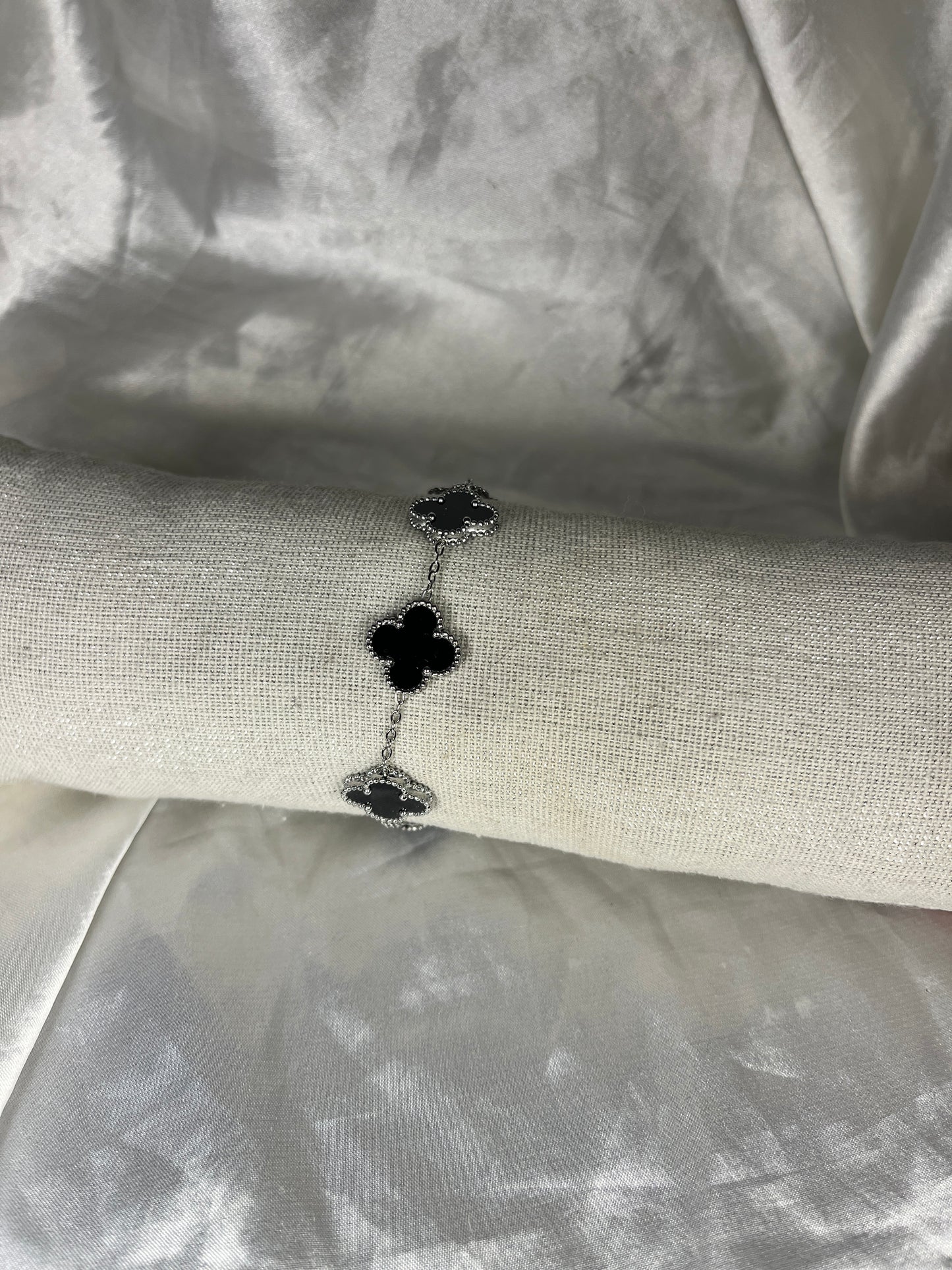 Bracelet cleef argent