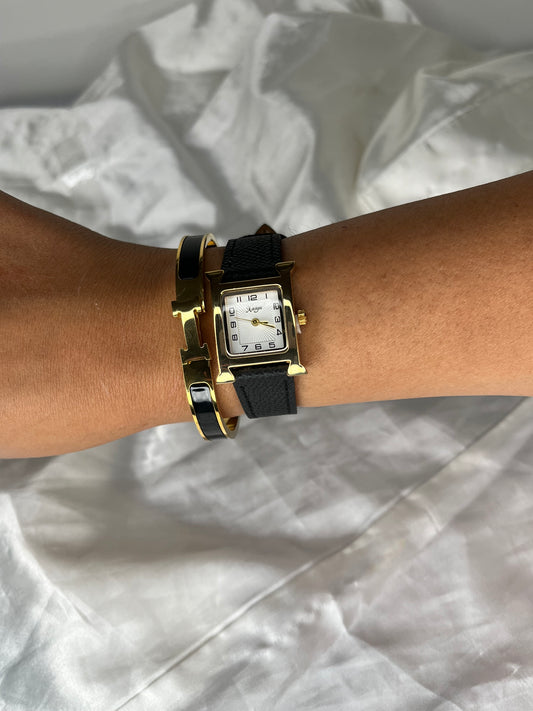 Montre harmonie noir