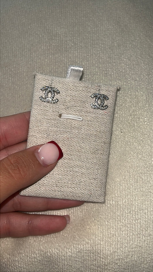 Boucle chance strass