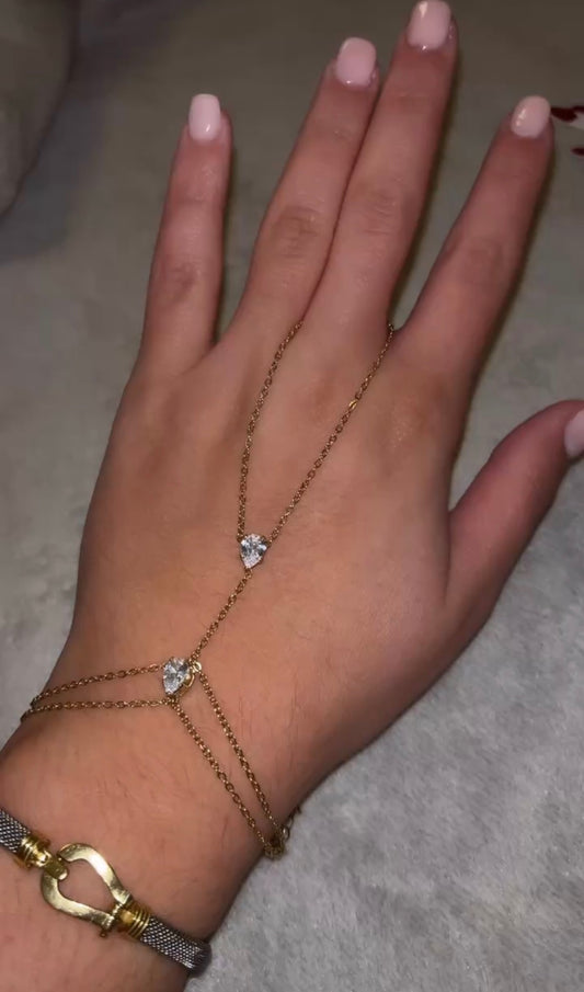 Chaine de main goutte