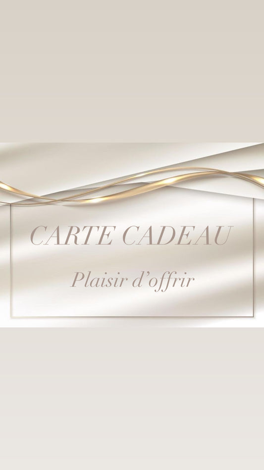 CARTE CADEAUX K&A BIJOUX